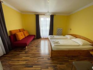 Voodi või voodid majutusasutuse Hotel Ötscherblick toas
