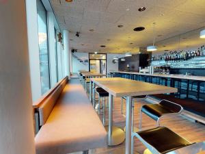 Reštaurácia alebo iné gastronomické zariadenie v ubytovaní Hotel Ski Austria St.Christoph a.A.