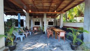 Patio nebo venkovní prostory v ubytování Surf Beach Hotel