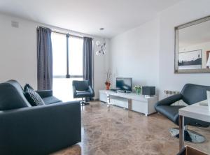 Posezení v ubytování Picasso Suites