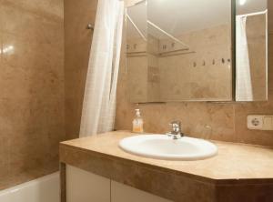 Koupelna v ubytování Picasso Suites