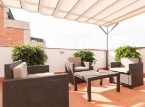 Posezení v ubytování Picasso Suites