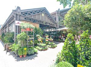 a greenhouse filled with lots of plants and flowers at Picasso Suites 5.3 Paseo de Gracia in Barcelona