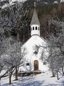 Obiekt Veitnhof Vomperberg zimą