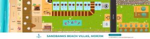 Majutuskoha Sandbanks Beach Villas, Morjim korruse plaan