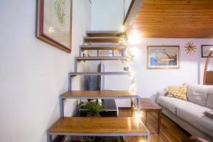 Posezení v ubytování Loft in Testaccio