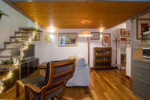 Posezení v ubytování Loft in Testaccio