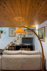 Posezení v ubytování Loft in Testaccio