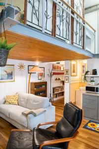 Kuchyňa alebo kuchynka v ubytovaní Loft in Testaccio