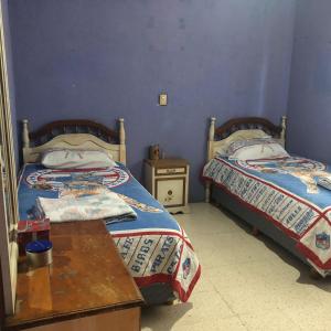 Postel nebo postele na pokoji v ubytování CASA EN FRACC PRIVADO 100% SEGURIDAD