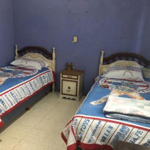 Postel nebo postele na pokoji v ubytování CASA EN FRACC PRIVADO 100% SEGURIDAD