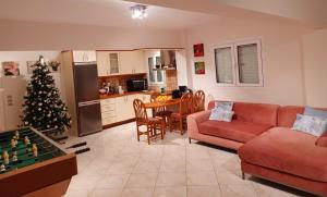 Kuchyň nebo kuchyňský kout v ubytování HOUSE SUITES DOMAINE