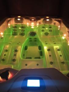 a video game controller sitting on top of a table at Aparthotel Des 2 Caps in Ambleteuse