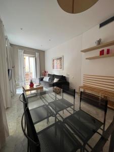 Χώρος καθιστικού στο Iberflat Fabiola