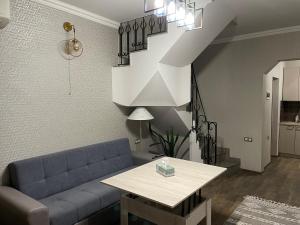 Posezení v ubytování Bonvenon capsule Hostel
