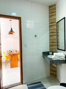 Ett badrum på Villa do Mar