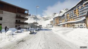 Charmant studio aux pieds des pistes vue sur la montagne v zime