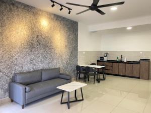 Χώρος καθιστικού στο Bali Mutiara By DKK HOMESTAY Malacca
