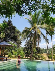 Πισίνα στο ή κοντά στο Plantation, an eco chic villa, Weligama
