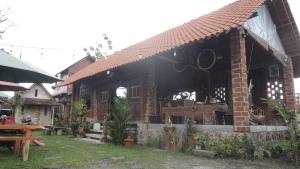 a small house with a brick at Omah Rumba Bata in Ngemplak