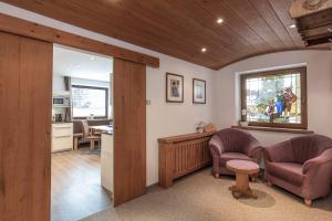 Posezení v ubytování Appartement Rosengarten