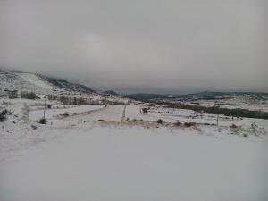 Hostal Venta Liara during the winter