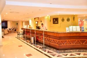 Lobbyen eller receptionen på Verginia Sharm Resort & Aqua Park