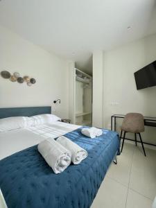Postel nebo postele na pokoji v ubytování B&B Toci