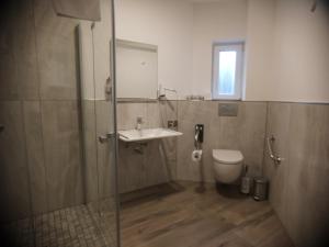 Koupelna v ubytování Apartment Hotel Rüther