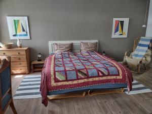 Postel nebo postele na pokoji v ubytování Møllehusets Bed & Breakfast