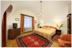 TV/Unterhaltungsangebot in der Unterkunft Hotel Konvice