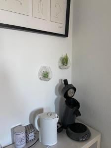 Удобства за правене на кафе и чай в Appart n° 14, VUE MER, Perros-Guirec