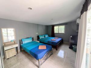 Katil atau katil-katil dalam bilik di View Garden Resort