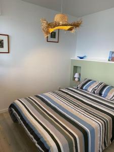 Letto o letti in una camera di FACE À LA MER