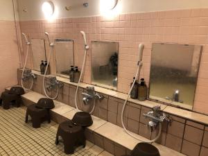 Koupelna v ubytování Petit Hotel Yukikkoso