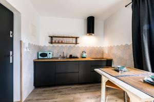 Kuchnia lub aneks kuchenny w obiekcie Apartament Sova
