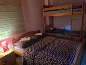 Cama o camas de una habitación en Villa Tiha noc