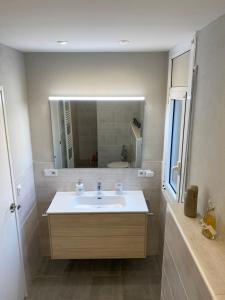 Koupelna v ubytování Calafell Residencial