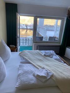 Postel nebo postele na pokoji v ubytování Hotel Gonzlay