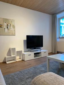 TV a/nebo společenská místnost v ubytování Apart Anne