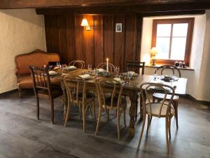 Posezení v ubytování La Majorie de Nendaz