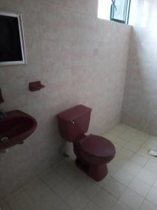 Een badkamer bij HoSkal Xilitla, Departamento 2 Habitaciones