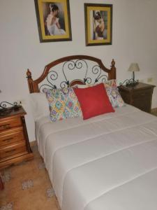 Posteľ alebo postele v izbe v ubytovaní Casa María - Finca Medina