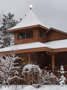 Lenroot Lodge v zimě