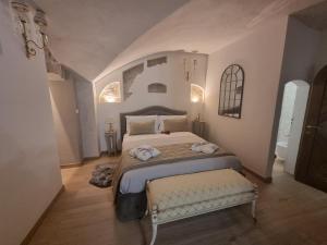 Posteľ alebo postele v izbe v ubytovaní Stella del Mar S.Stefano