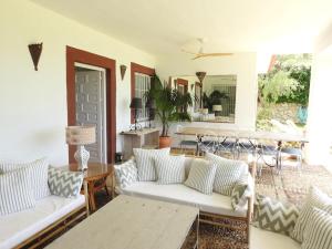 Posezení v ubytování Casa con vistas a la Bahía de Cádiz