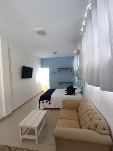 Μια τηλεόραση ή/και κέντρο ψυχαγωγίας στο Studio Casa do Monge Ilhabela