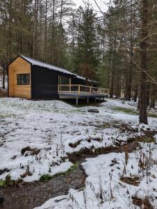 Andes secluded Cottage om vinteren