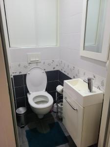 Bilik mandi di Appartement meublé aux portes de Genève +3 gambar