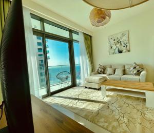 Dar Vacation - Great Palm and Marina View 2BDR Apartment 휴식 공간